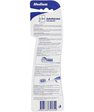 Shop La Ligne Interdental Toothbrushes - Medium 2-Pack | International Shipping Available - Buy Online on GoSupps.com