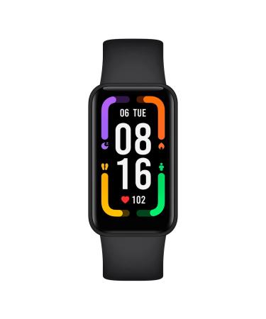 Xiaomi Redmi Smart Band Pro, 1.47" Full AMOLED Display, 110+ Fitness Modes, Up to 14 Days Battery Life, Heart Rate Tracking, 5 ATM Water Resistance, Sleep Quality Tracking, SPO2 Monitoring, Black