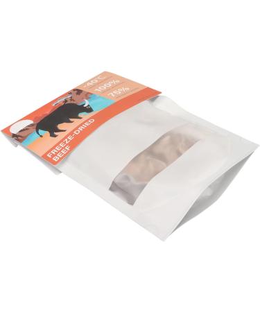 Dog Freeze Dried Food Freeze Dried Beef Grains Meat Treats Pieces High Protein Freeze Dried Meat Dry Pet Food Easy Digestion for Dogs Cats 40g - Buy Online on GoSupps.com