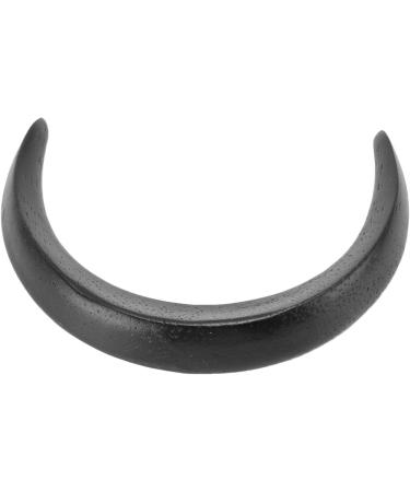Moon Hairpin Exquisite Small Size Decorative Moon Hair Fork for Daily Travel (Black) - Buy Online on GoSupps.com