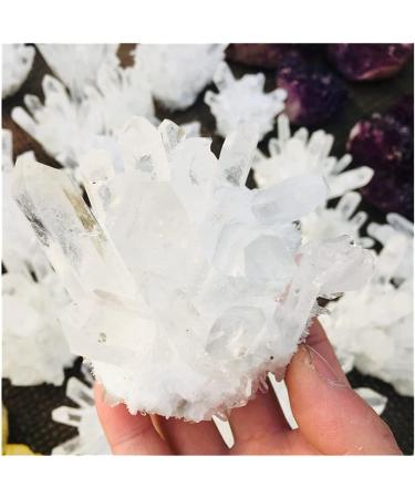 Crystal 500-800g Natural White Ghost Quartz Crystal Cluster Crystals raw Gemstone Specimen for Home&Office Decoration fengshui ERBDRGAZ (Size : 500-600g) - Buy Online on GoSupps.com