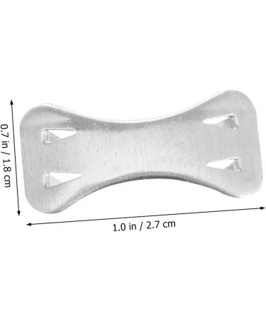 KALLORY 100pcs Butterfly Buckle Clips - Aluminum Sports Patch Tape Hooks - International Shipping Available - Buy Online on GoSupps.com