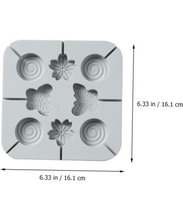 MAGICLULU 1 Set Lollipop Mold Silicone Molds Silicone Baking Molds Chocolate Baking Mold Child Square Tool - Buy Online on GoSupps.com
