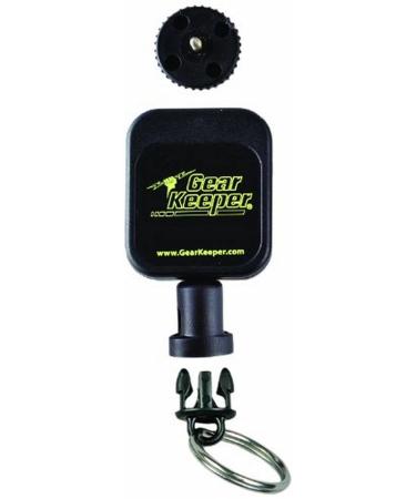 Hammerhead Industries Gear Keeper Net Retractors  Features Various Mounting Options With QC-II Split Ring Accessory  Ideal for Fly Fishing and Kayak Fishing - Made in USA Micro Stud Mount