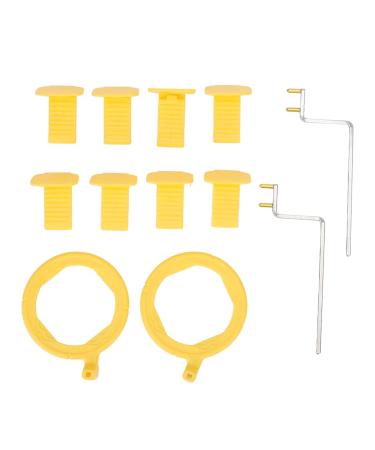 Oral X-ray film positioning system X-ray-positioning complete set clear photography heat-resistant intraoral film position holder for rear molars yellow
