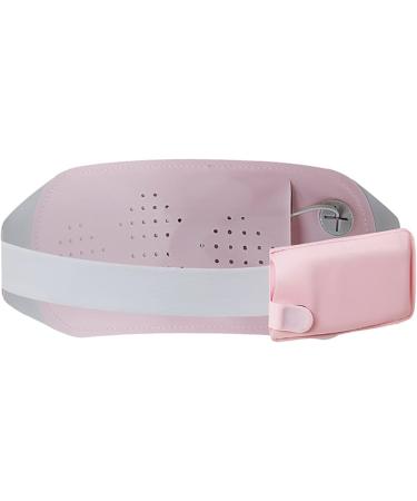 Washable Electric Heating Belt for Menstrual & Abdominal Pain Relief - 6 Modes Massage & Hot Compress - Style 2 Pink - Buy Online on GoSupps.com