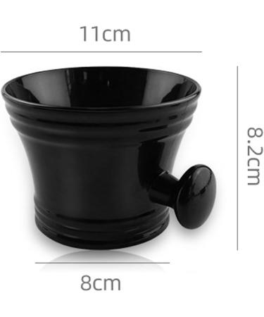 Kyaoayo Shaving Bowl with Handle - Professional Plastic Barber Shave Mug for Men - Classic Face Cleaning Soap Shell - Buy Online on GoSupps.com