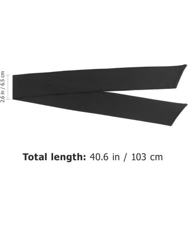 Head Ties Tennis Headbands & Sweatbands for All Ages - Black Head Wraps for Women Men Boys & Girls - Buy Online on GoSupps.com