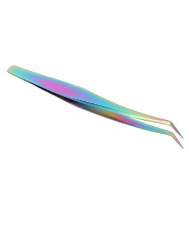 Lash Tweezers Curved Lash Tweezers Durable for Grafting/Manicure