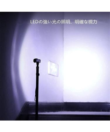 Canes Seniors Four Leg Walking Stick Retractable 10 Adjustable Heights with LED Light Lightweight Portable Comfy Base for Men Women Star of Light - Buy Online on GoSupps.com