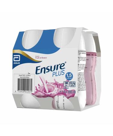Ensure Ensure Plus Wild Berry Flavor 4x200 ml
