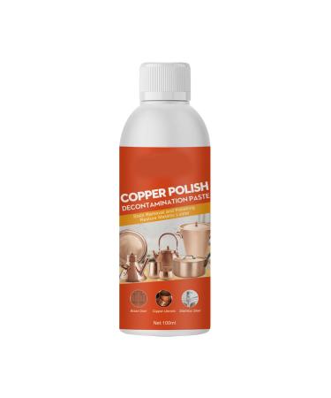 Copper Brass Polish Copper Cleaner Brass Cleaner for Long-Lasting Metal Polish for Metal Polishing Compound Cleaning and Polishing Hardware Cleaner