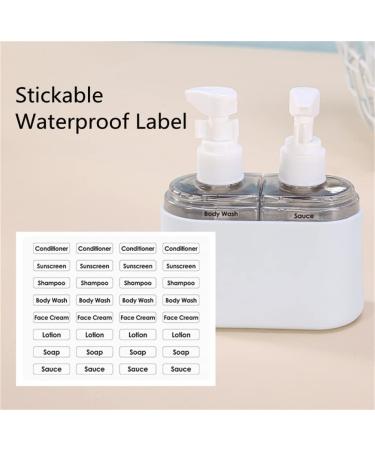 Donubiiu Portable Travel Bottle Set - Mini Shampoo Dispenser & Conditioner Container (3 in 1 Beige) for Toiletries - Perfect for International Travel - Buy Online on GoSupps.com