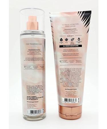 Coco Paradise Bundle: Fine Fragrance Mist and Hydration Body Cream - 8 fl oz each - Buy Online on GoSupps.com