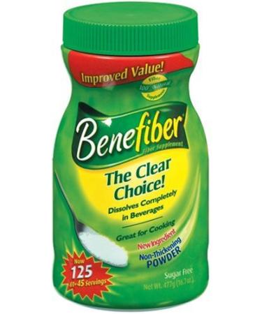 Benefiber Fiber Supplement Sugar Free 16.7oz