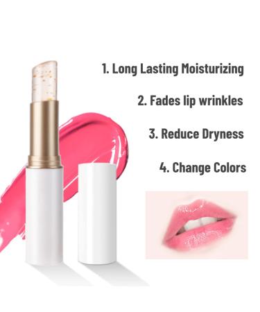 Dulele Color Changing Lipstick Set - Magic Temperature Color Change Lip Gloss | Long Lasting Nutritious Lip Balm - 3 Pieces - Buy Online on GoSupps.com