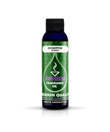 Aromar 4 oz Eucalyptus Scented Oil Aromatherapy Essential Oil Pure Fragrance Oil