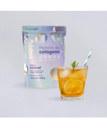 Bappy Collagen Peptides Powder- Hair Skin Bone and Joint Support- Type II Porcine Collagen Supplements for Men and Women- Unflavored - 40 Servings - 400 gr (14.11 oz) - Buy Online on GoSupps.com