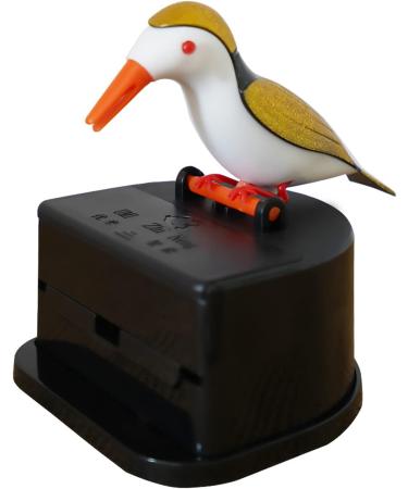 LUOFENG Cute Bird Shaped Toothpick Container | Automatic Toothpick Dispenser & Holder | Table Decoration & Accessories for International Shipping - Buy Online on GoSupps.com