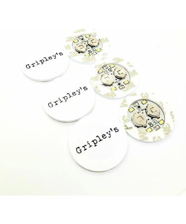 LED Disc Golf Lights - Glow in The Dark Discs - 6 Pack (20 Packs Available) | Light Adhesive for Disc Golf and Can Jam - Buy Online on GoSupps.com