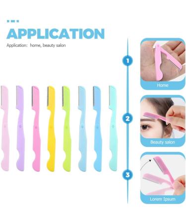 Shop Sherch PRY Bartschneider Tool - 32PCS Eyebrow & Facial Razor - Multi-Purpose Dermaplane Razor for Women - Buy Online on GoSupps.com