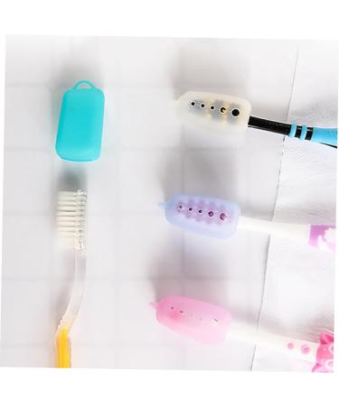 Minkissy 24-Piece Travel Toothbrush Accessories Set | Colorful Toothbrush Hats & Covers | Durable Toothbrush Coats - Perfect for International Shipping - Buy Online on GoSupps.com