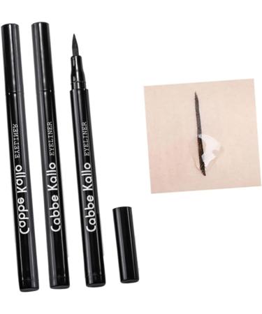 DOITOOL 15 pcs Eye Gel Makeup Pen Women Ladies Fast Eyeliner Liquid Waterproof Smudge-proof Tool Dry Black - Buy Online on GoSupps.com