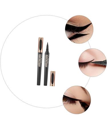 BIUDECO 2pcs Makeup Eyeliner Black Eyeliner Liquid Makeup Supplies Waterproof Gel Eyeliner Abs Shell - Buy Online on GoSupps.com