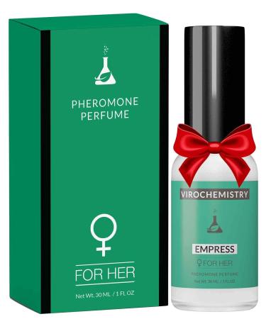 Pheromones For Women (Empress) - Elegant Ultra Strength Organic Fragrance Body Perfume (1 Fl. Oz) Elegant Ultra Strength Organic Fragrance 1 Fl Oz (Pack of 1)