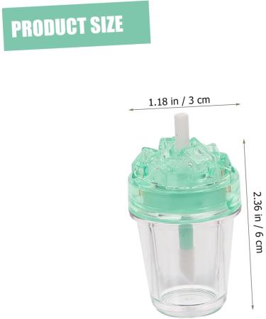 iplusmile 7Pcs Lip Gloss Reusable Lip Balm Bottles Transparent Makeup Containers For Lip Balm Lip Gloss For Travel Creative Use - Buy Online on GoSupps.com