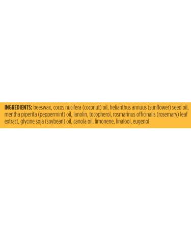 Burt's Bees 100% Natural Lip Balm - Original Beeswax with Vitamin E & Peppermint Oil | Pack of 6 | International Shipping Available - Buy Online on GoSupps.com