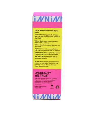 iNNBEAUTY PROJECT Pimple Paste - Overnight Blemish Drying Paste 0.2 oz | Fast-Acting Acne Treatment - Shop Internationally - Buy Online on GoSupps.com