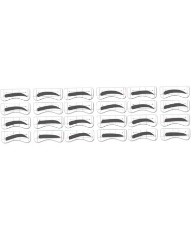 FOMIYES 96 Pairs 8 Eyebrow Shaping Tools Molds Eyeshadow Eyebrow Card Female Painting Eyebrow Powder 1 count (Pack of 1) As Shownx3pcs - Buy Online on GoSupps.com