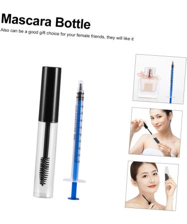 Mikinona 12pcs Mascara Tube Dispensing Tool Eyelash Vials Bottle Liquid Containers oil Bottle Plastic - Buy Online on GoSupps.com
