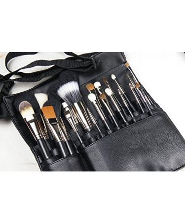 Dfieer 22 Bags Professional Makeup Brush Bag with Artist Belt Strap for Women - Perfect for Makeup Artists & Enthusiasts - Buy Online on GoSupps.com
