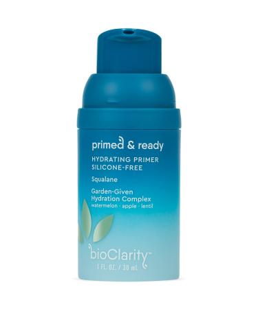 bioClarity Silicone-Free Moisturizing Primer | Vegan & Non-Toxic | Squalane, Vitamin E, Lentil & Watermelon | 1 fl. oz - Buy Online on GoSupps.com