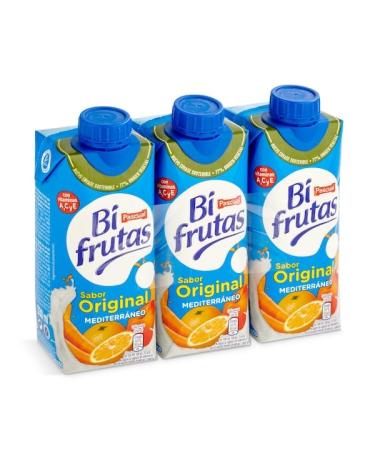 Mediterranean Zero Bifrutas Pascual Juice 3 x 330ml