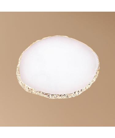 Resin Nail Art Palette with Gold Edge - Multifunctional Display Board for Color Mixing | Exquisite White Craftsmanship - Shop Internationally - Buy Online on GoSupps.com