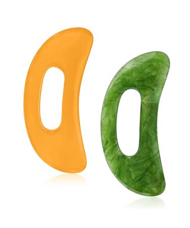 Gua Sha massage device with handle resin handle Gua Sha massage device body shape anti-cellulite tool for back neck leg face massage (2)