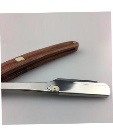 Buy Minkissy Interchangeable Blade Razor - Double Razor for Men | Safe Metal & Wooden Manual Hair Cutter - Buy Online on GoSupps.com