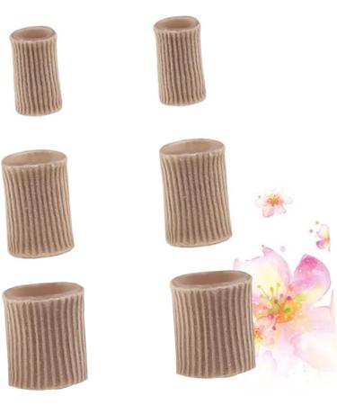 CLISPEED 6pcs Toe Tubes Sleeves Foot Toe Ecallus Sleeves Bunion Toe Separator Silicone Remover Silicone Gel Bunion Pads Fabric Toe Sleeves Shoe Toe Protector Toe Sleeves Silicone Corn - Buy Online on GoSupps.com