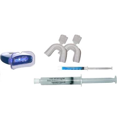 Easy Smile- Kit Tooth Whitening -Led Light + 10 Cc Peroxide Carbamide 35% +Remineralization Gel 3cc +2 Trays
