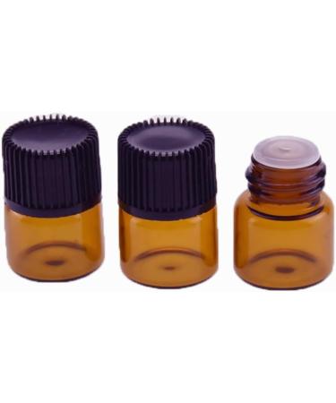 Buy HugeStore 50pcs 5ml Mini Essential Oil Glass Roll-On Bottles - Perfect for Aromatherapy & Travel - Buy Online on GoSupps.com