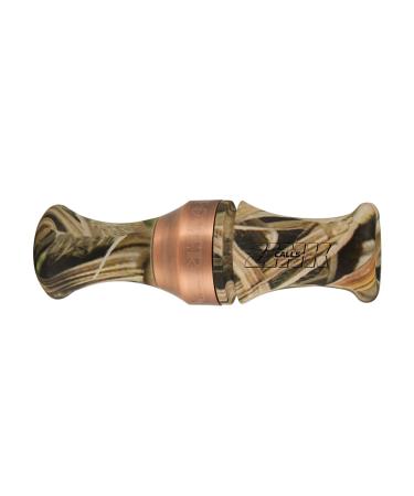 Zink Power Hen 2 (PH-2) Polycarbonate Double Reed Durable Hunting Waterfowl Duck Game Call - Incredible Versatility & Range of Tones Oak/Shadowgrass Blades