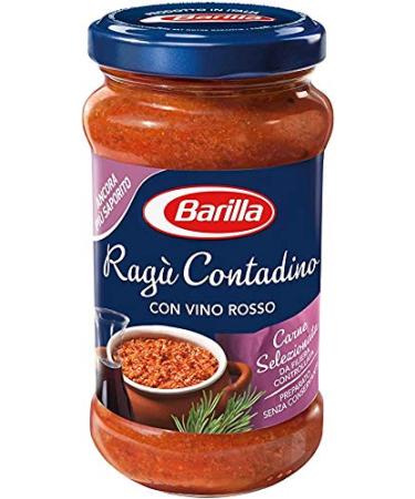 Barilla Barilla Rag Contadino Sauce tomates avec vin rouge 400 g