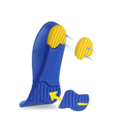 NOLITOY 1 Pair Kids Shoes Pad Breathable Sports Insoles Children Insoles Sports Shoes Insoles Absorption Insoles Blue Size 3