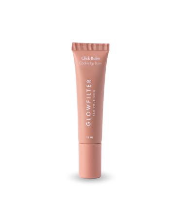 Cookie Lip Balm with Colour - Fluid Repairs and Provides Flexibility - Moisturises Soothes and Protects - 15 ML Vegan - Glowfilter by Marta Lozano