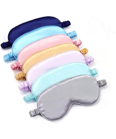 Mulberry Silk Sleep Eye Mask - Soft Good Night Eye Cover | Black 1 Count - Buy Online on GoSupps.com