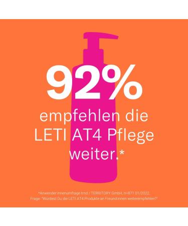  Leti LETI AT4 Shower and Bath Gel - Mild moisturizing cleansing for dry or eczema-prone skin 750 ml gel - Buy Online on GoSupps.com