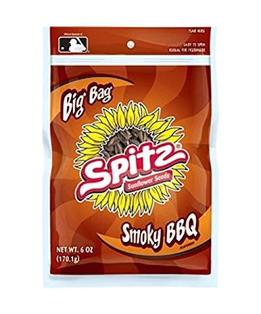 Spitz Smoky BBQ Sunflower Seeds, 6 - Ounce (Pack of 9)